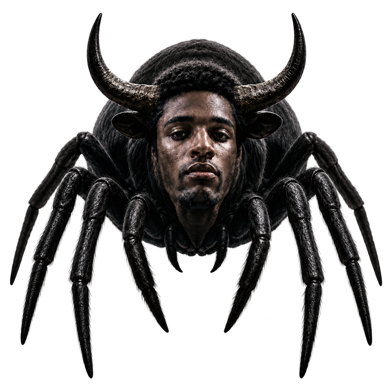Black Bull Spider character